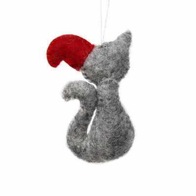 Kitty Cat Felt Ornament