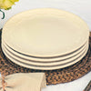 Encantada Handmade Pottery 11.75 Set of 2 Dinner Plates, Blanco