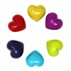10-Pack - Soapstone Hearts - 1-inch - Assorted Solid Colors