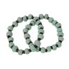 Haiti Clay Bead Bracelet, Mint Blue - PACK OF 3