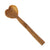 Olive Wood Heart Scoop Spoon, 6-7 inch