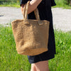 Natural Sisal Bag with Handles, 12 Inch