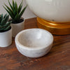 Handmade Marble Bowl, White
