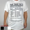 Black Tee Shirt FT Facts on Front - Unisex Small