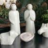 5-Piece Set - Soapstone Holy Family Nativity