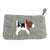 Jack Russell Dog Felt Zipper Pouch