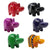 Single Soapstone Hippos - Large 4-inch