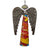 Paper Mache and Metal Angel Ornament from Haiti - MULTICOLOR