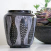 Soapstone Painted Decorative Vase with Fish