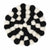 Black & White Felt Ball Trivet