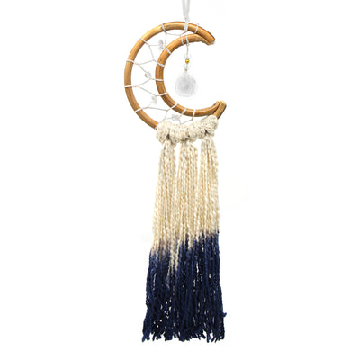 Macrame Dreamcatcher - Little Blue Moon