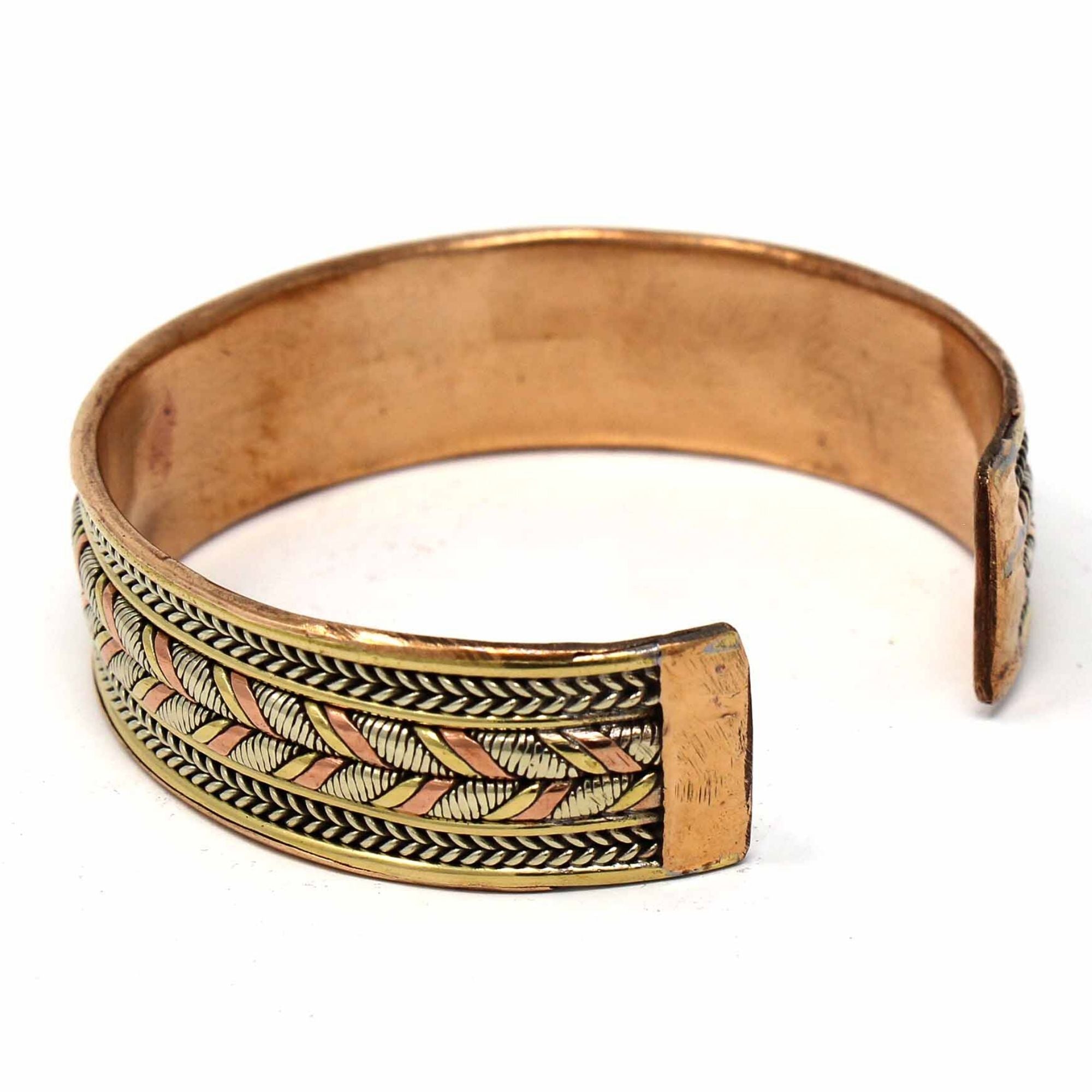 Copper and deals brass bracelet