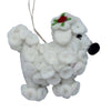 Poodle Dog Felt Ornament