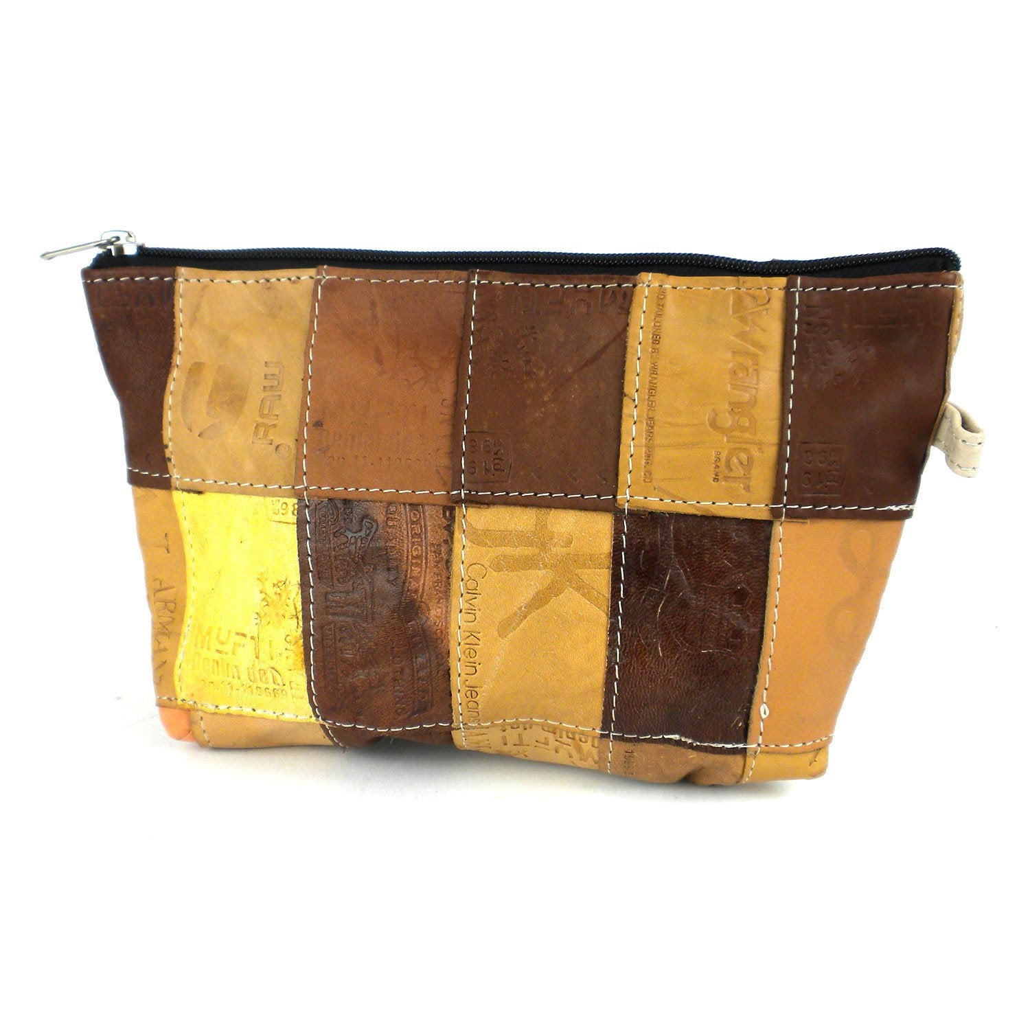 Leather Label Pouch