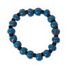 Haiti Clay Bead Bracelet, Deep Blue - PACK OF 3