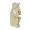 Soapstone Monkey See, Do, Hear Candlestick Holder Statues