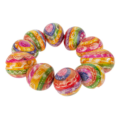 10-Pack - Colorful Soapstone Eggs