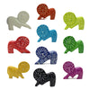 Single Soapstone Lions 3-inch