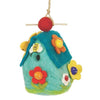 Wild Woolies Felt Birdhouse - Flower House