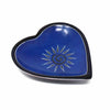 Single Soapstone Heart Bowls - Medium 5-inch - Tribal Design