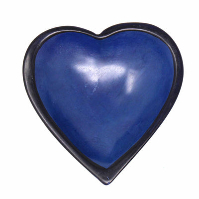 Single Soapstone Heart Bowls - Small 3.5-inch - Modern Decor