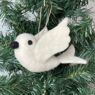 Dove Handmade Felt Ornament