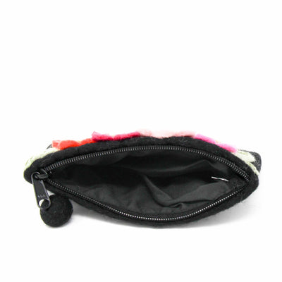 Frida Felt Zipper Pouch