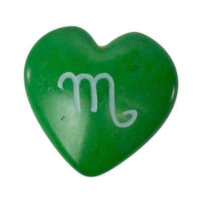 5-Pack - Soapstone Zodiac Hearts - Scorpio