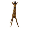 Large Banana Fiber Giraffe Safari Animal Sculpture