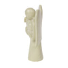 Soapstone Guardian Angel Holding Lamb Statue