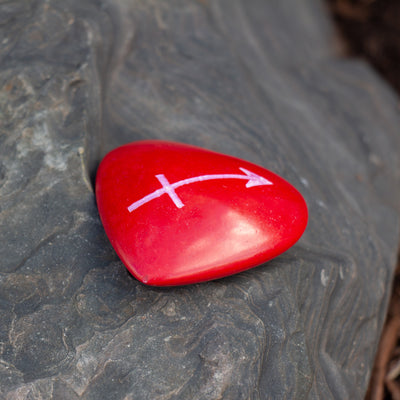 5-Pack - Soapstone Zodiac Hearts - Sagittarius