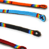Maasai Bead Unisex Wrap Bracelet, Orange