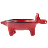 Single Soapstone Hippo Bowl - 5-inch