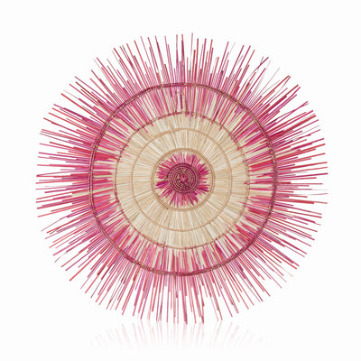 Palm Sun Circle, Pink 35.5 inch