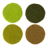 Handmade Felt Macaroon Coasters, Set of 4: Avocado