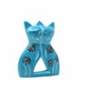 Single Soapstone Lovey Cats - 4 -inch