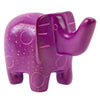 Single Soapstone Elephant - Medium 2.5-3-inch