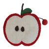 Apple Slice Felt Coin Purse