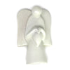 Soapstone Angel Holding Heart Sculpture