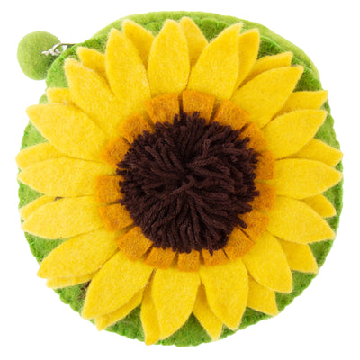 Sunflower Felt Shoulder Bag