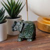 4-Pack - Soapstone Elephant Incense Holder