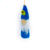 Blue Gnome Felt Ornament