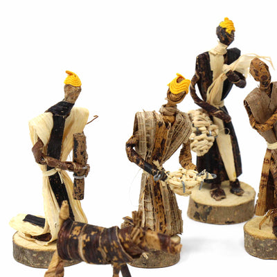 Banana Fiber Nativity Set - Kenya