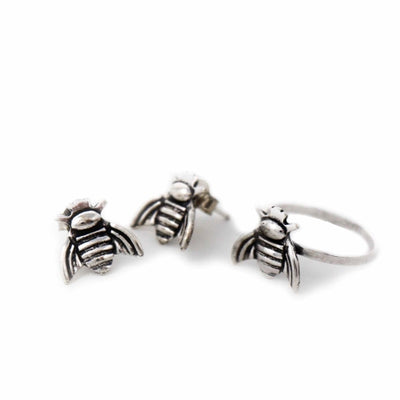 Honeybee Adjustable Ring - Pack of 3