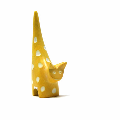 Single Soapstone Cats - Small 2-inch