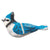 Wild Woolies Felt Bird Garden Ornament - Blue Jay