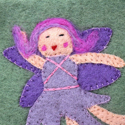 Fairy Felt Zipper Pouch