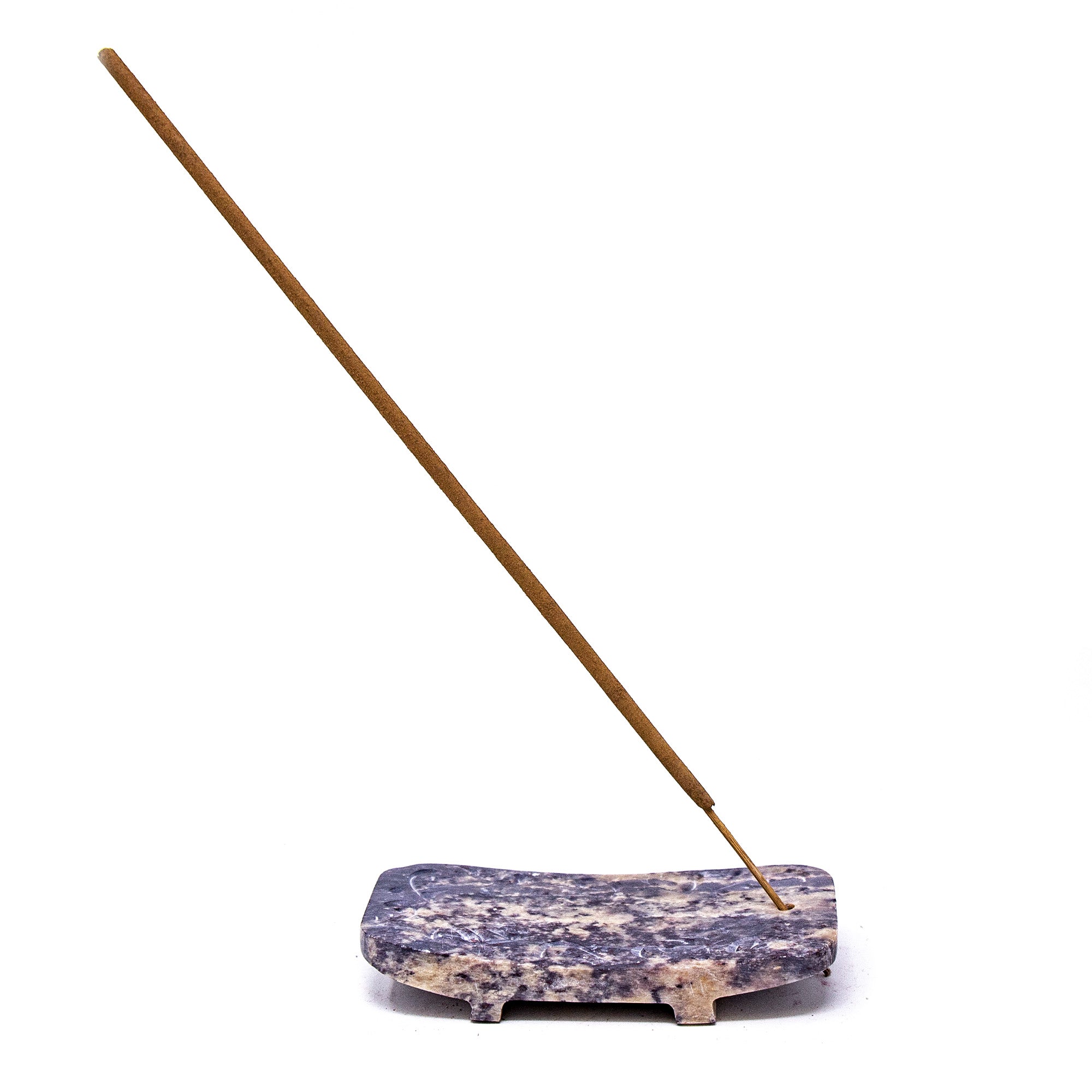 4-Pack - Soapstone Rectangle Incense Holder