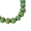 Haiti Clay Bead Bracelet, Green - PACK OF 3