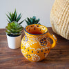 Encantada Handmade Pottery Set of 2 Beaker Mugs, Mango